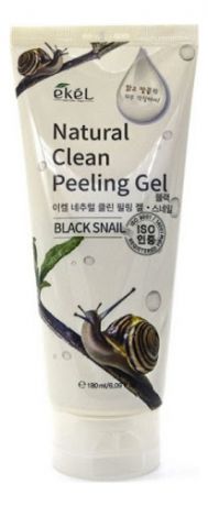 Пилинг-скатка для лица с муцином чёрной улитки Black Snail Natural Clean Peeling Gel 180мл