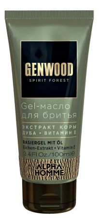 Гель-масло для бритья Alpha Homme Genwood Gel 100мл