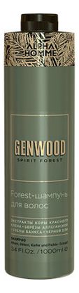 Шампунь для волос с экстрактом коры красного клена Alpha Homme Genwood Forest: Шампунь 1000мл