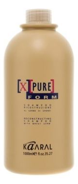 Восстанавливающий шампунь для волос с пшеничными протеинами X-Form Pure Reconstructing Shampoo: Шампунь 1000мл