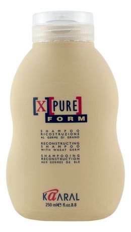 Восстанавливающий шампунь для волос с пшеничными протеинами X-Form Pure Reconstructing Shampoo: Шампунь 250мл