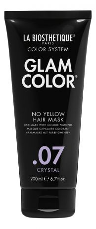 Тонирующая маска для волос Glam Color No Yellow Hair Mask .07 Crystal 200мл