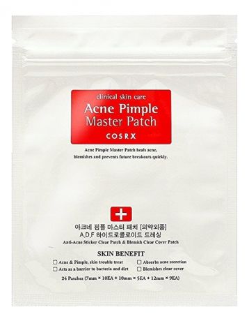 Патчи для проблемной кожи лица Acne Pimple Master Patch 24шт