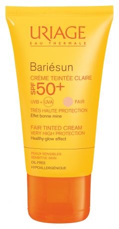 Солнцезащитный тональный крем для лица Bariesune Teintee SPF50+ 50мл: Светлый