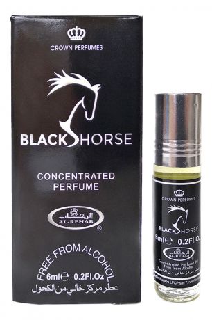 Al-Rehab Black Horse: маслянные духи 6мл
