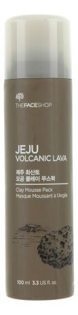 Глиняная маска для лица Jeju Volcanic Clay Mousse Pack 100мл