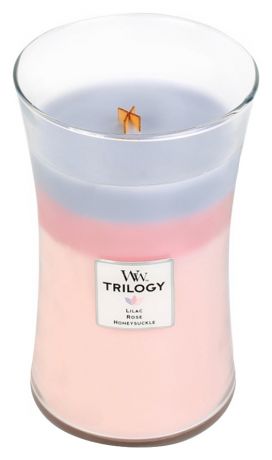 Ароматическая свеча Trilogy Lilac, Rose и Honeysuckle: Свеча 609,5г
