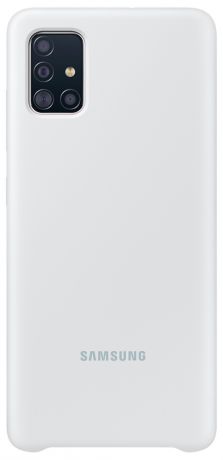 Клип-кейс Samsung Galaxy A51 силикон White (EF-PA515TWEGRU)