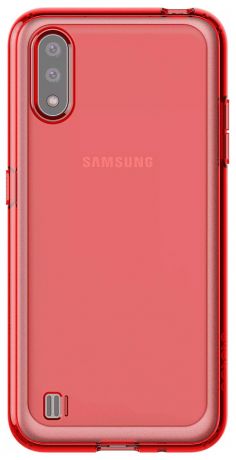 Клип-кейс Araree Samsung Galaxy A01 Red (GP-FPA015KDARR)