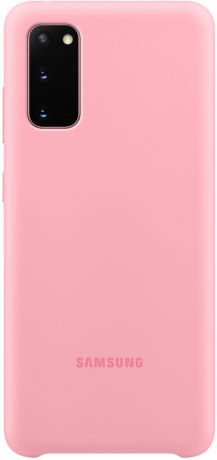 Клип-кейс Samsung S20 силиконовый Pink (EF-PG980TPEGRU)