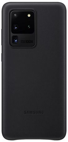 Клип-кейс Samsung Galaxy S20 Ultra кожаный Black (EF-VG988LBEGRU)