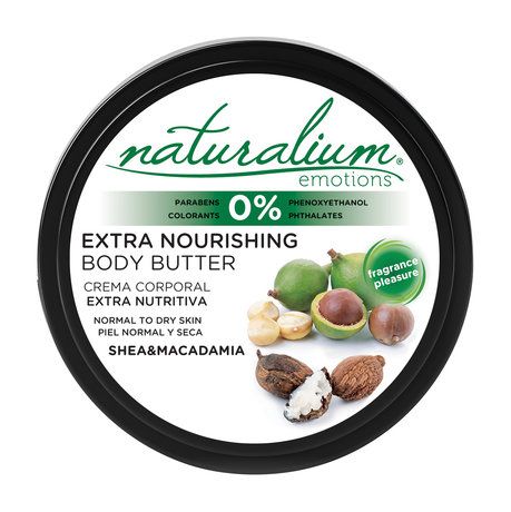 Naturalium Emotions Extra Nourishing Body Butter Shea & Macadamia