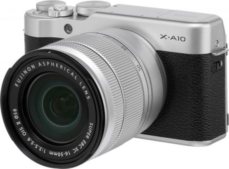 Fujifilm X-A10 Kit 16-50 (серебристый)