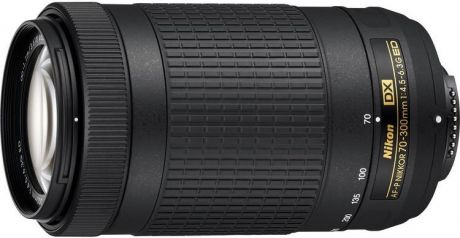 Nikon AF-P DX NIKKOR 70-300mm f/4.5-6.3G ED (черный)
