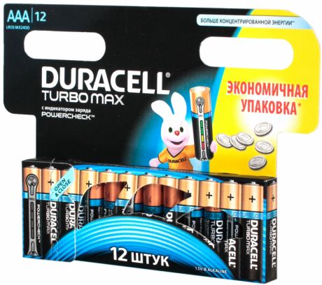 Duracell Turbo Max LR03-12BL 12 шт.