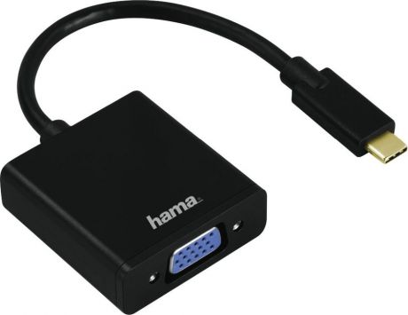 Hama USB Type-C (m) - VGA (f) 0.1м