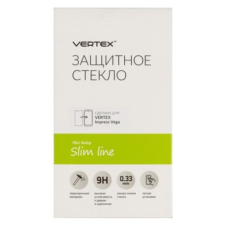 Защитное стекло для экрана VERTEX для Vertex Impress Vega, 1 шт, прозрачный [sltveg]