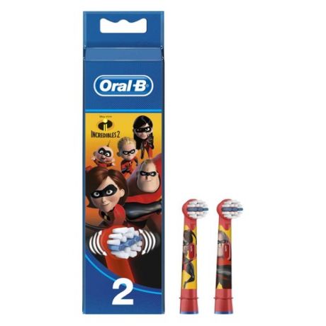 Сменные насадки ORAL-B EB10K Kids Incredibles2, 2 шт [80313786]
