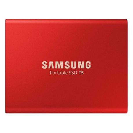 SSD накопитель SAMSUNG T5 MU-PA500R/WW 500Гб, 1.8", USB