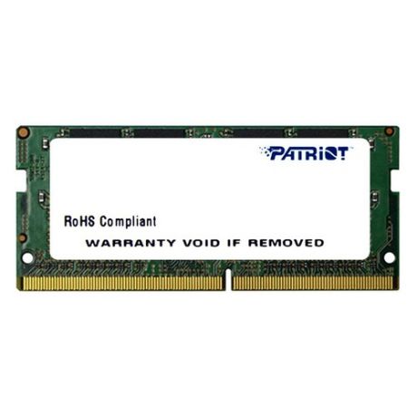Модуль памяти PATRIOT Signature PSD416G26662S DDR4 - 16Гб 2666, SO-DIMM, Ret