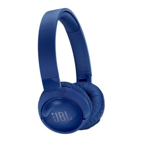 Наушники с микрофоном JBL T600BTNC, 3.5 мм/Bluetooth, накладные, синий [jblt600btncblu]