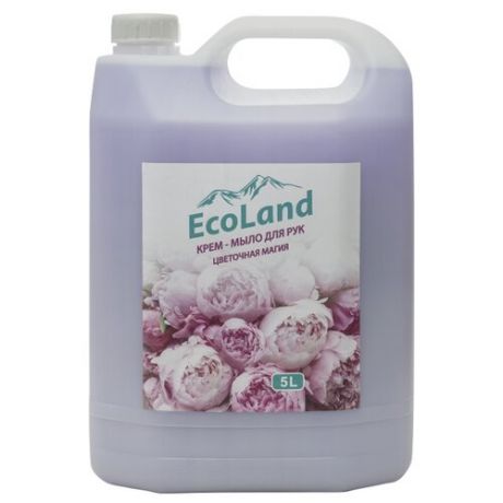 Мыло жидкое EcoLand Цветочная