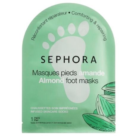 Sephora Маска для ног Миндаль