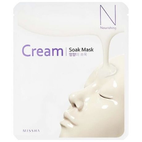 Missha Cream-Soak Mask