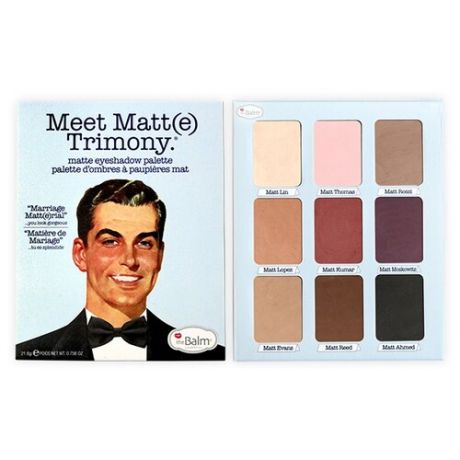 TheBalm Палетка теней Meet