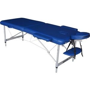 Массажный стол DFC Nirvana elegant lux, 186х70х4 cm (алюминиевые ножки, голубой)