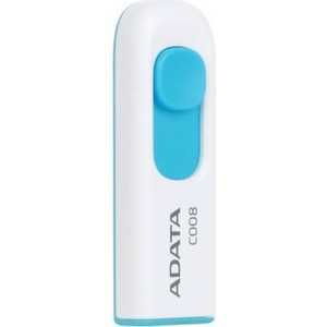 Флеш-диск ADATA 8Gb Classic C008 Белый (AC008-8G-RWE)