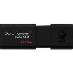 Флеш-диск Kingston 32GB DataTraveler Traveler 100 G3 черный (DT100G3/ 32GB)