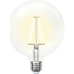 Филаментная светодиодная лампа Uniel LED-G125-15W/4000K/E27/CL PLS02WH