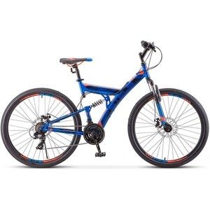 Велосипед Stels Focus MD 26'' 21 sp V010 (2018) 18'' Черный/синий