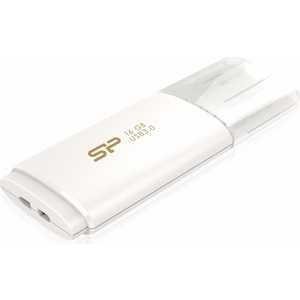 Флеш накопитель Silicon Power 16Gb Blaze B06 USB 3.0 Белый (SP016GBUF3B06V1W)