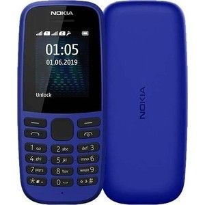 Мобильный телефон Nokia 105 SS (TA-1203) blue без зарядного ус-ва
