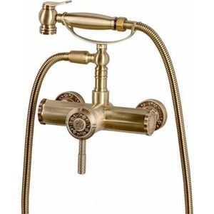 Смеситель для ванны Bronze De Luxe Windsor с гигиеническим душем (10135)
