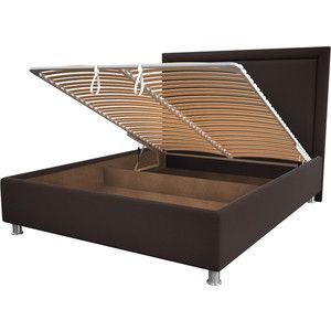 Кровать OrthoSleep Нью-Йорк chocolate механизм и ящик 180x200