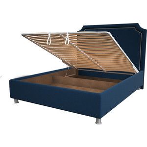 Кровать OrthoSleep Федерика blue механизм и ящик 180x200