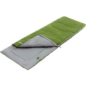 Спальный мешок Jungle Camp Ranger Comfort JR, с подголовником, левая молния, цвет зеленый