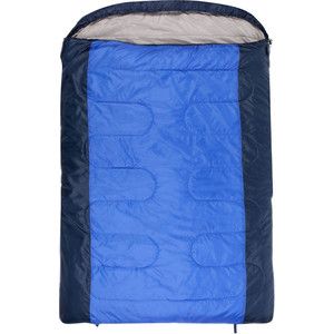 Спальный мешок TREK PLANET Verona Double , двухместный, две молнии, цвет- синий