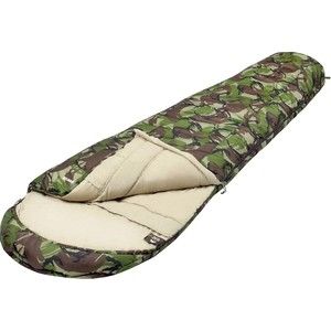 Спальный мешок Jungle Camp Hunter XL, трехсезонный, левая молния, цвет камуфляж