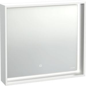 Зеркало Cersanit Louna 80 белый с подсветкой (SP-LU-LOU80-Os)