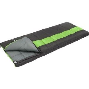Спальный мешок TREK PLANET Dreamer, трехсезонный, левая молния, серый/зеленый