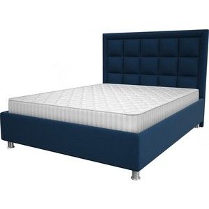 Кровать OrthoSleep Альба blue жесткое основание 80x200