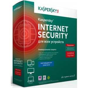 Программное обеспечение Kaspersky Internet Secutity Multi-Device Russian Ed. 2-Device 1 year Renewal Box (KL1941RBBFR)