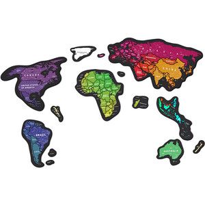 Скретч карта мира 1DEA.me Travel map magnetic world