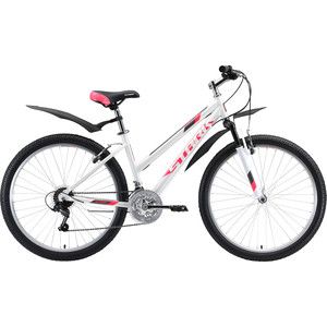 Велосипед Stark Luna 26.1 V (2020) белый/розовый/серый 14,5"