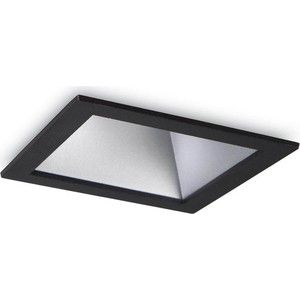 Встраиваемый светодиодный светильник Ideal Lux Game Square Black Silver