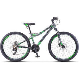 Велосипед Stels Navigator 610 MD 26 V040 (2019) 14 серый/зеленый